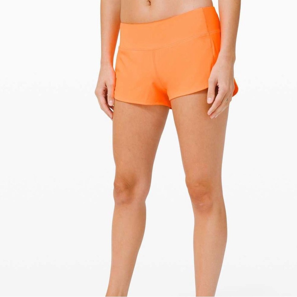 Lululemon Orange Shorts